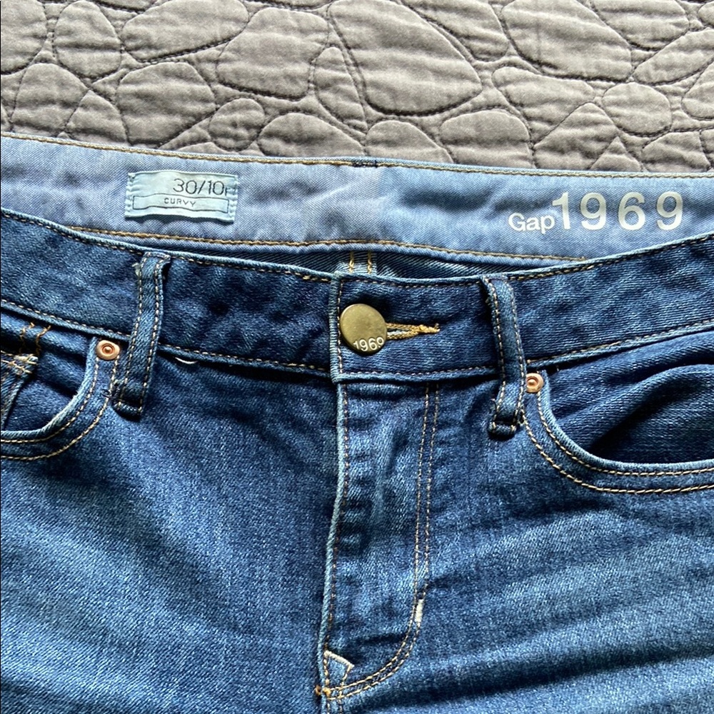 GAP Blue Flare & Wide Leg Jeans - Picture 3 of 6
